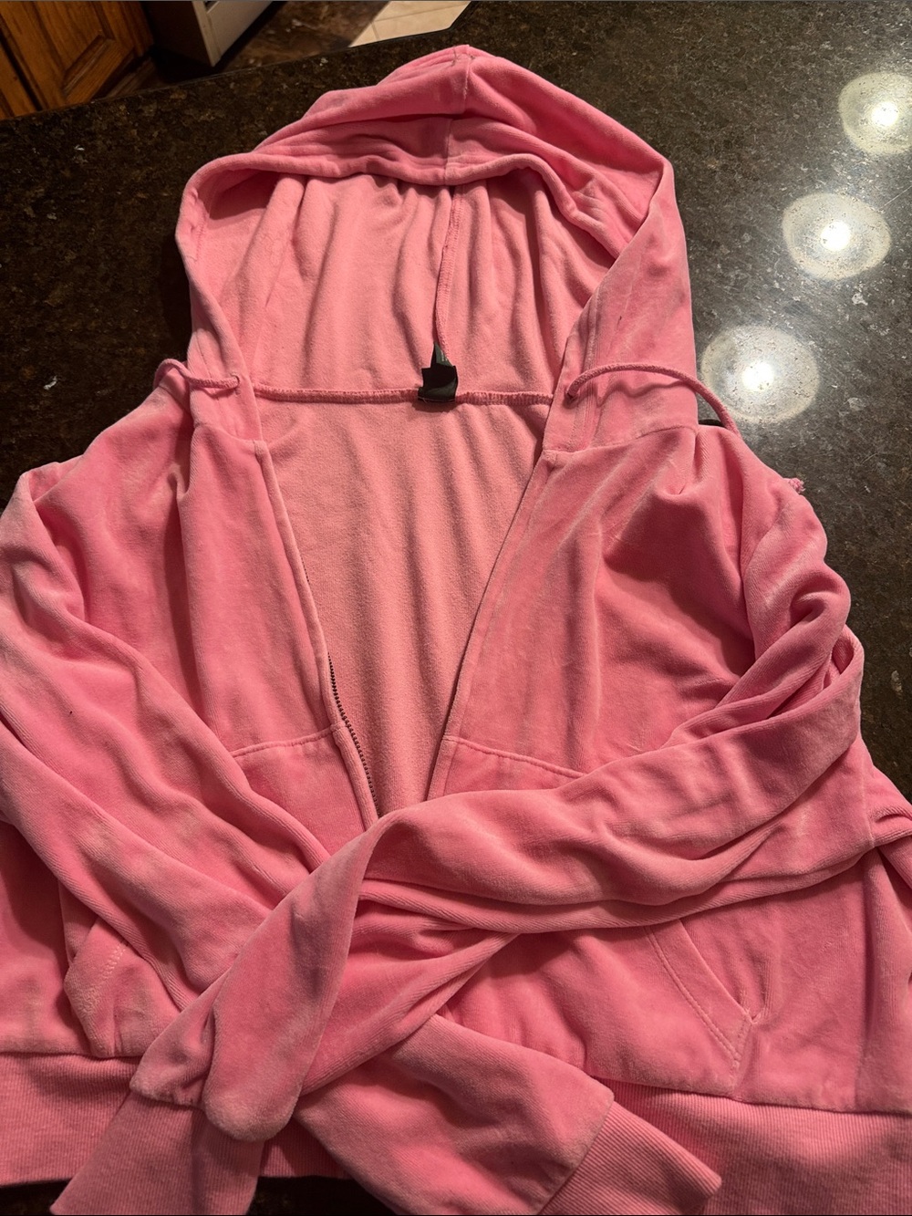 wild fable Pink Hooded Zip Sweatshirt